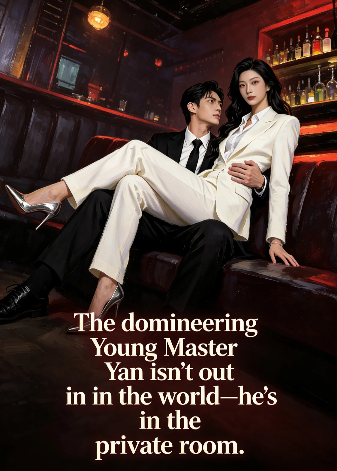The domineering Young Master Yan isn't out in the world—he's in the private room.