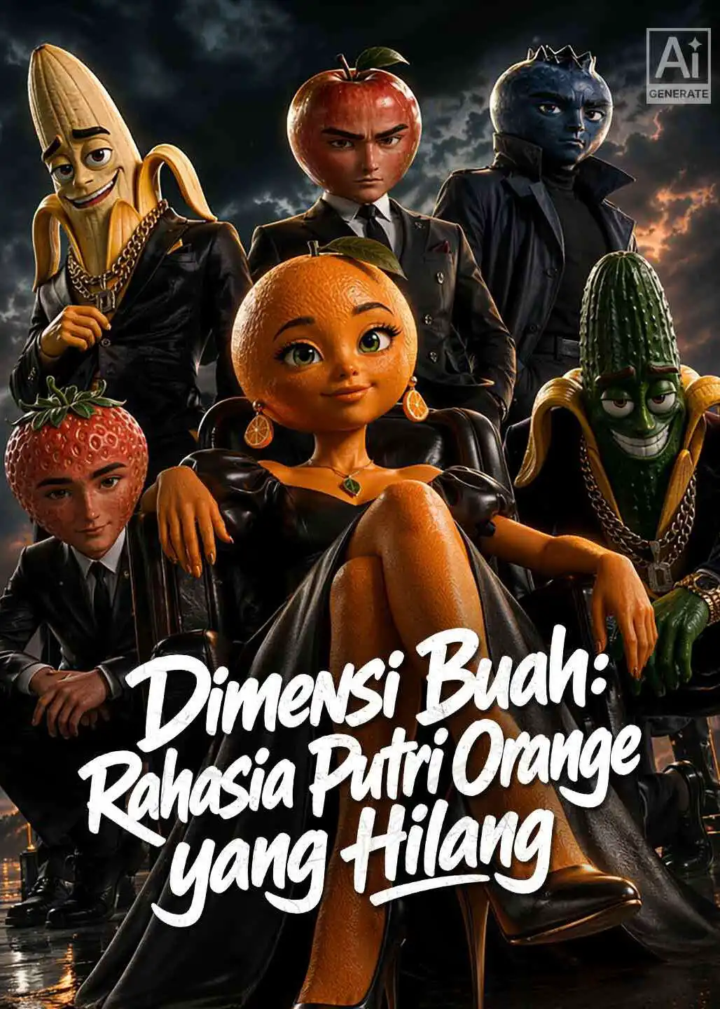 Dimensi Buah: Misteri Putri Jeruk yang Hilang