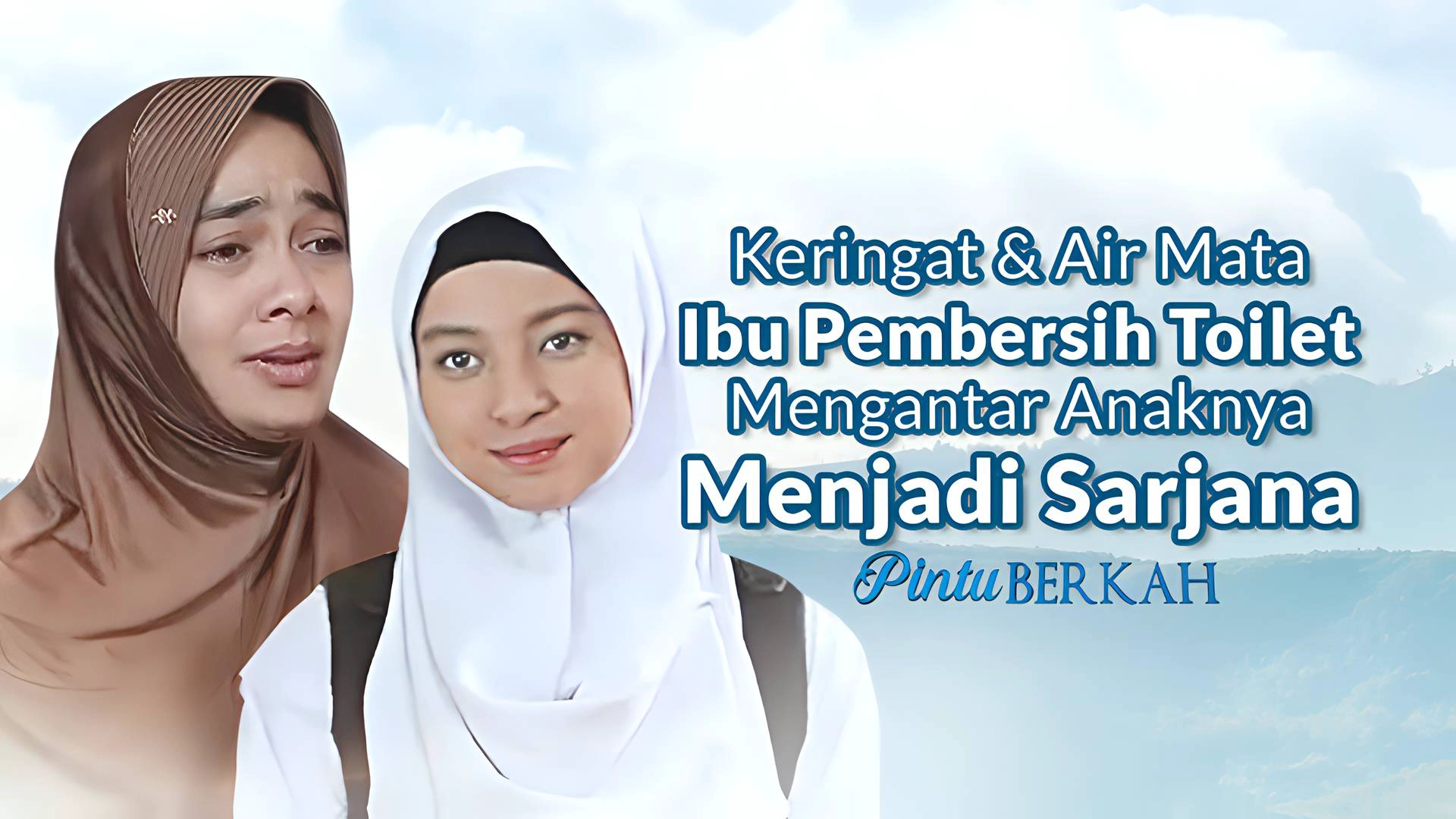 Keringat Dan Air Mata Ibu Pembersih Toilet Mengantar Anaknya Menjadi Sarjana