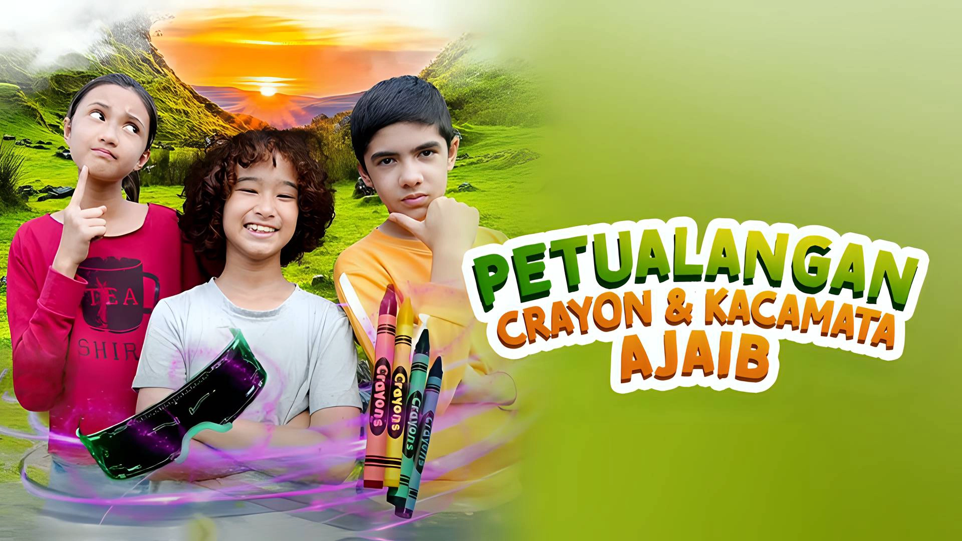Petualangan Crayon dan Kacamata Ajaib
