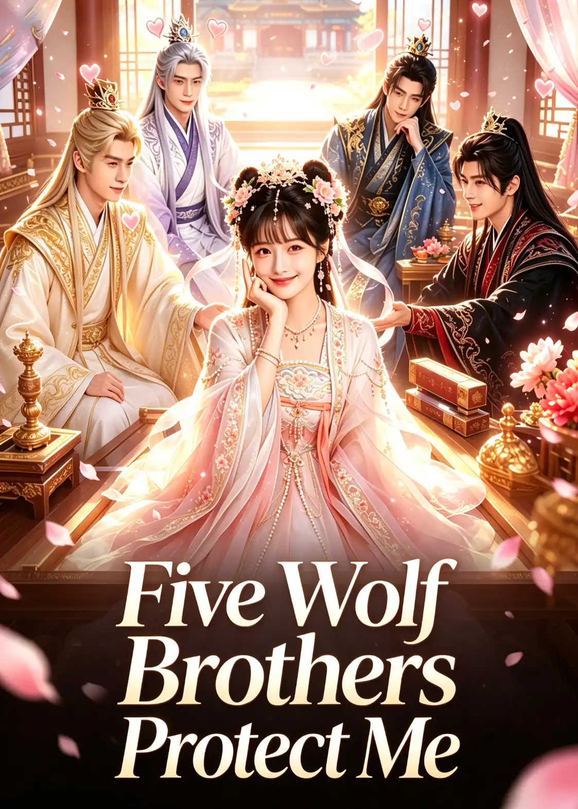 Five Wolf Brothers Protect Me