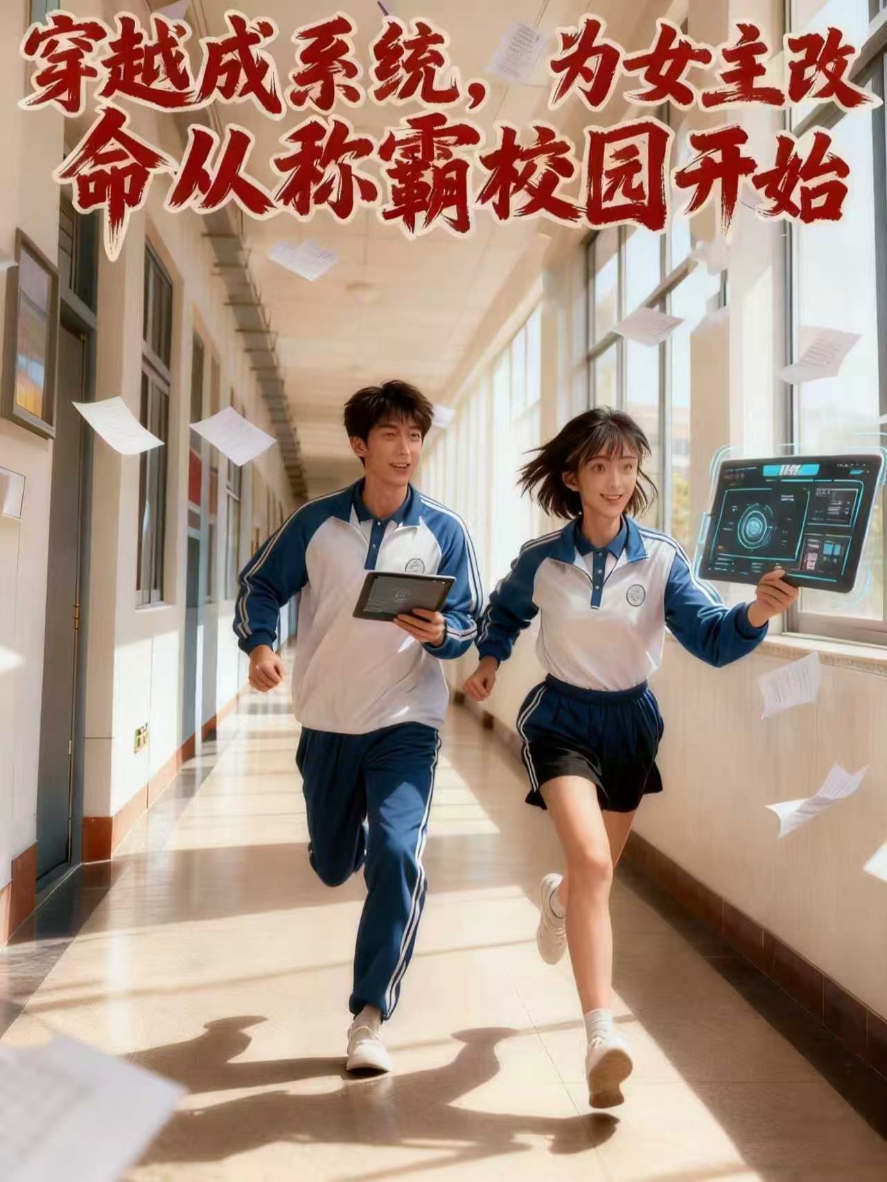 穿越成系统，为女主改命从称霸校园开始