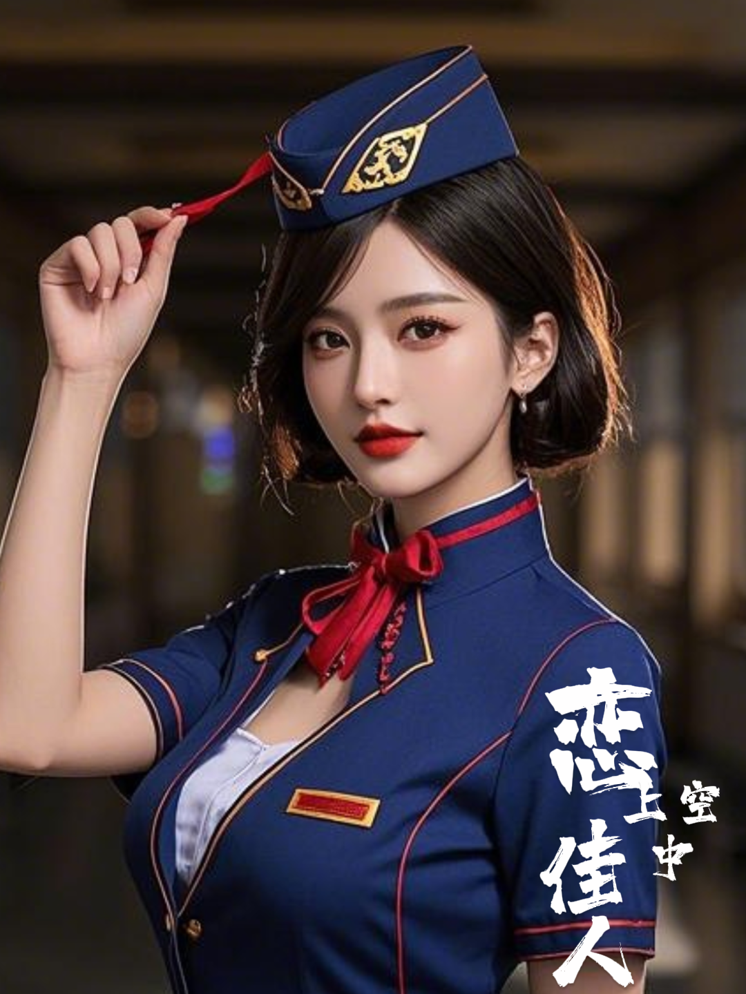 恋上空中佳人