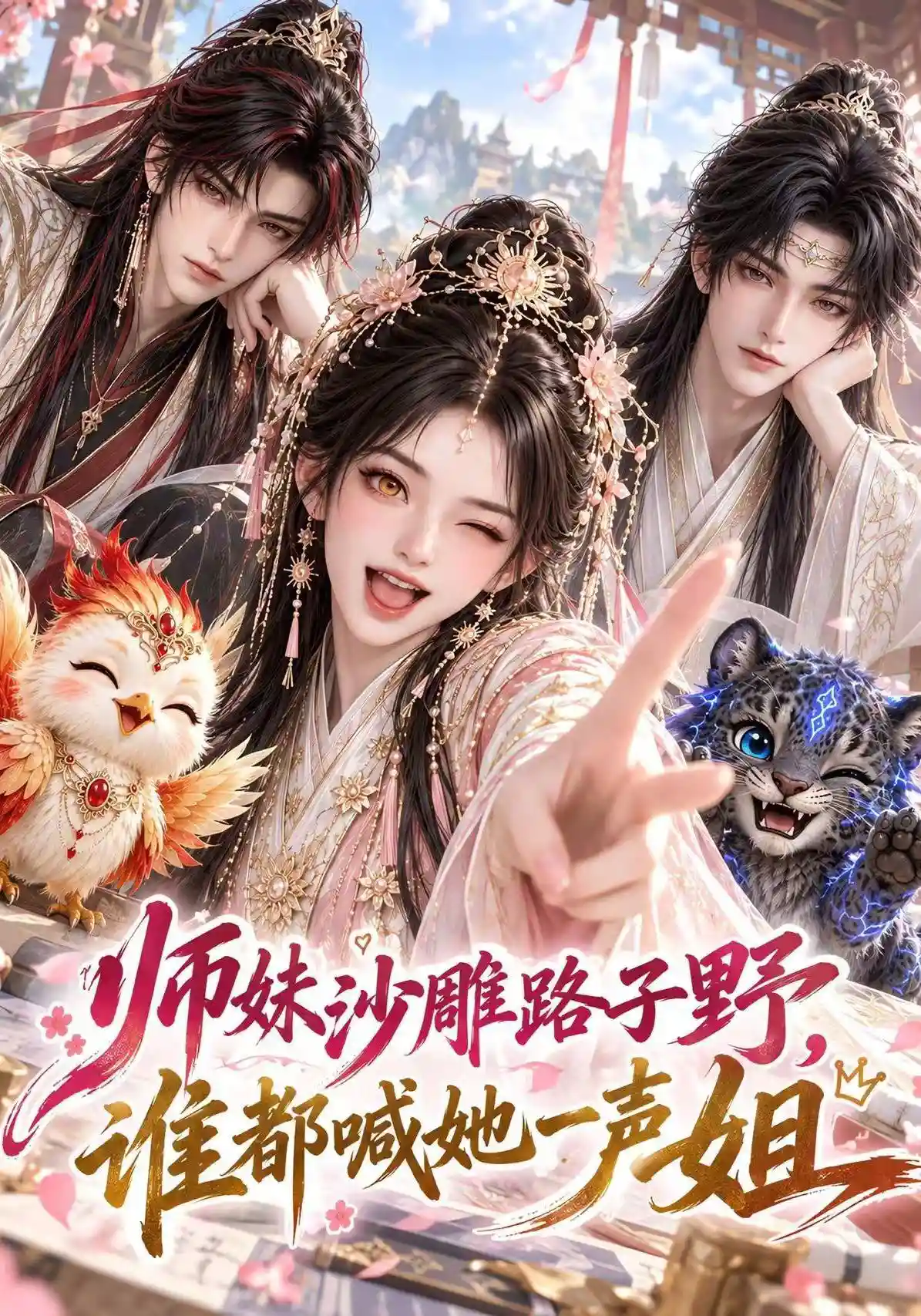师妹沙雕路子野谁都喊她一声姐