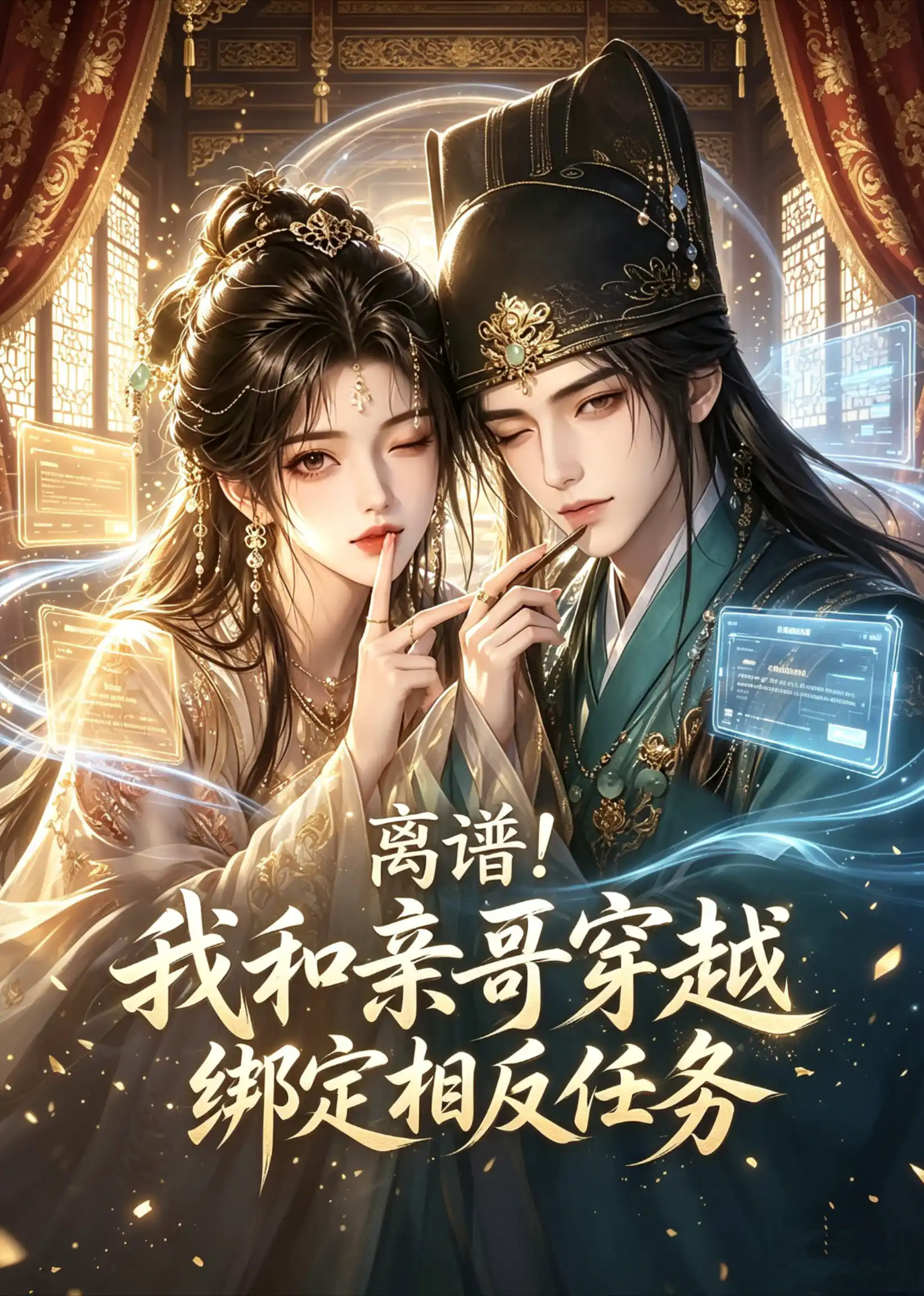 离谱！我和亲哥穿越绑定相反任务