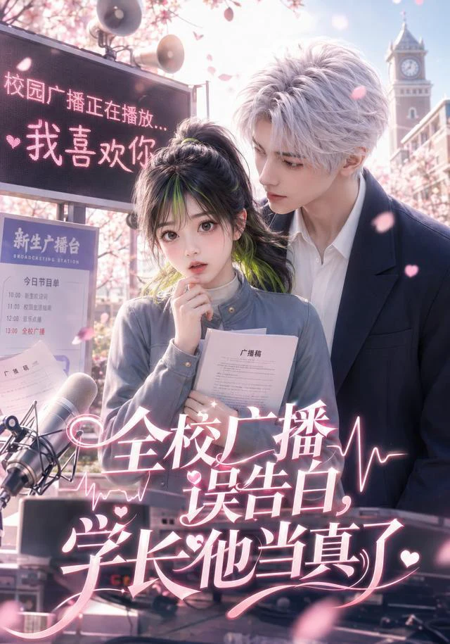 全校广播误告白，学长他当真了