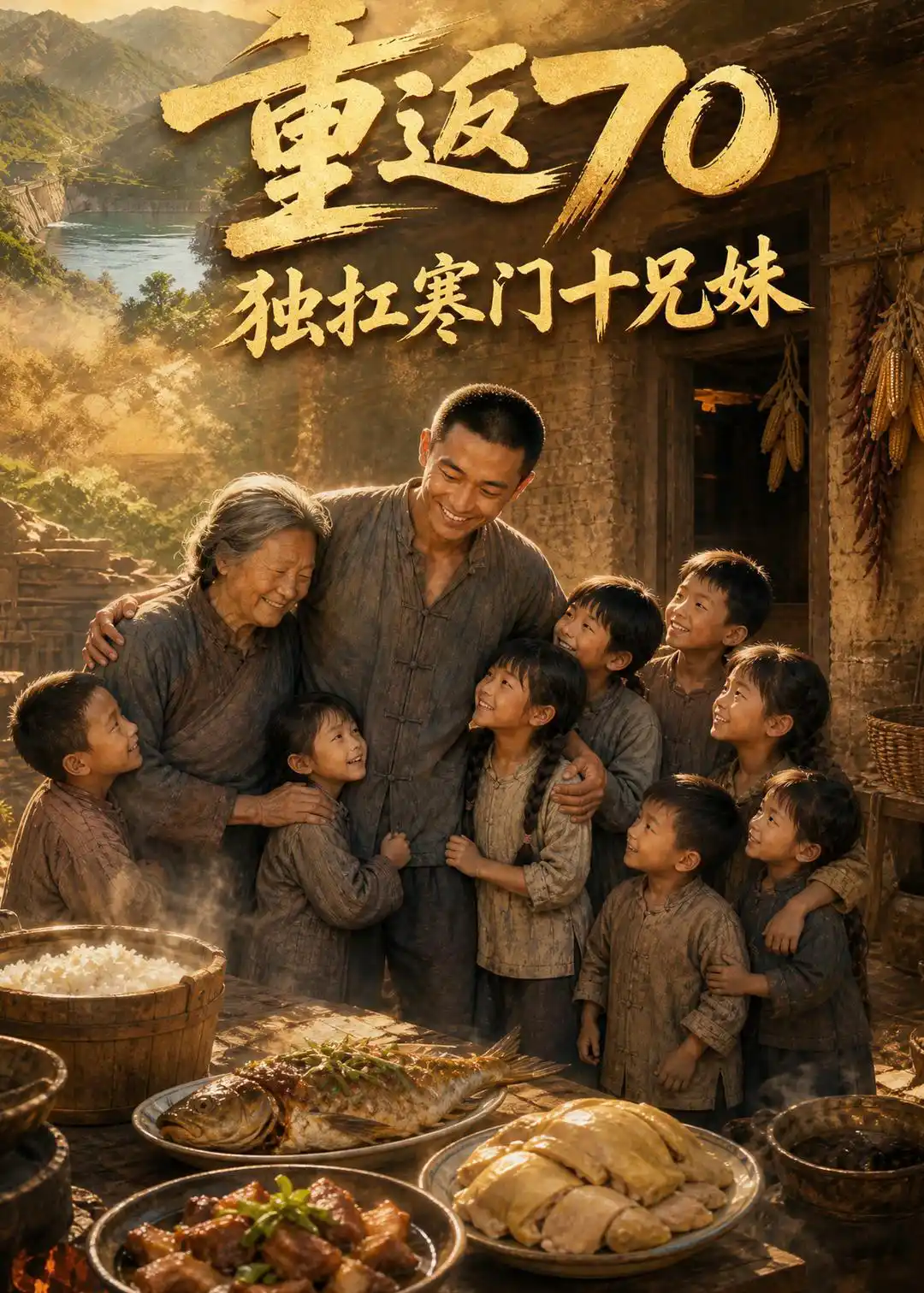 重返70独扛寒门十兄妹
