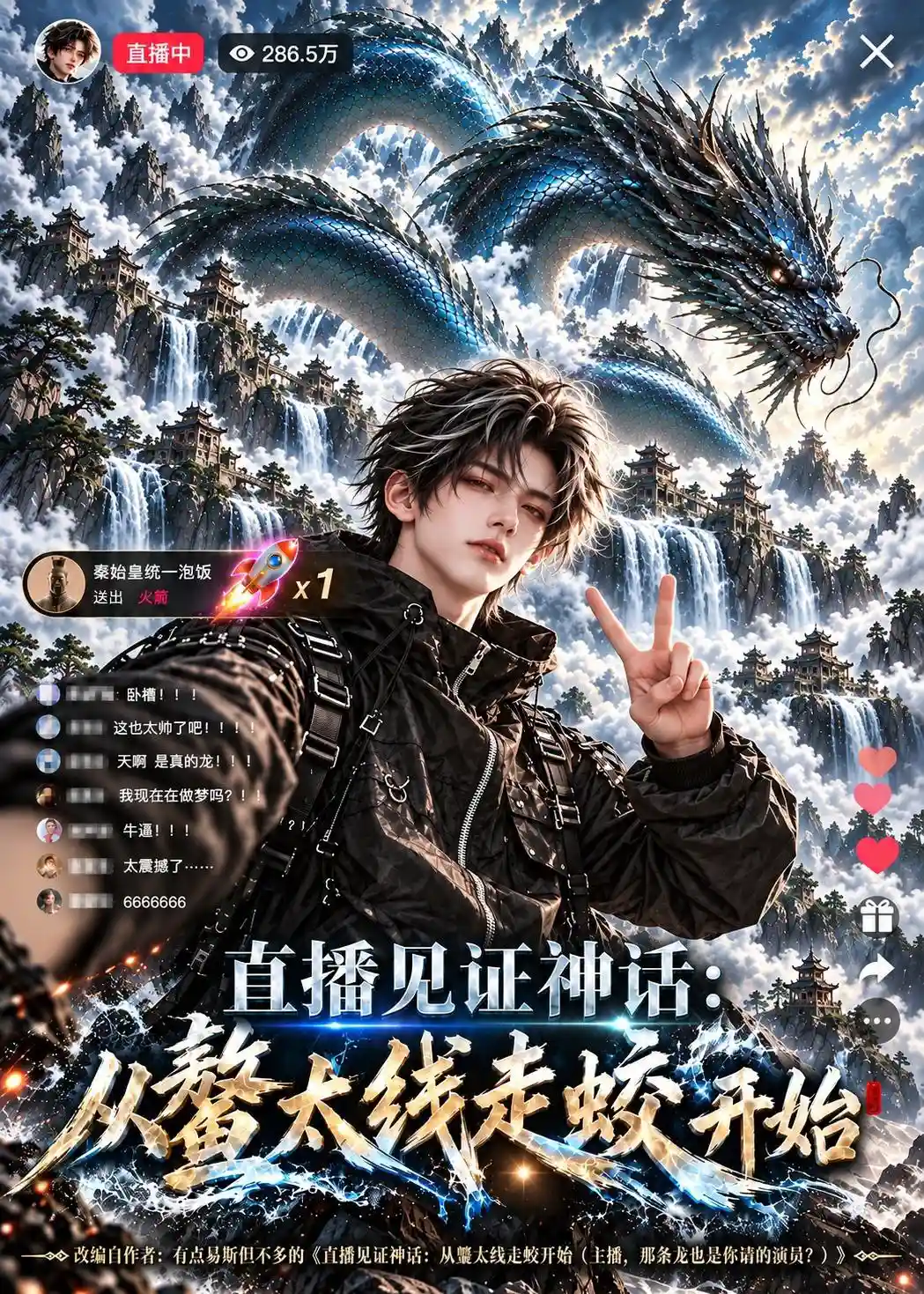 直播见证神话：从鳌太线走蛟开始