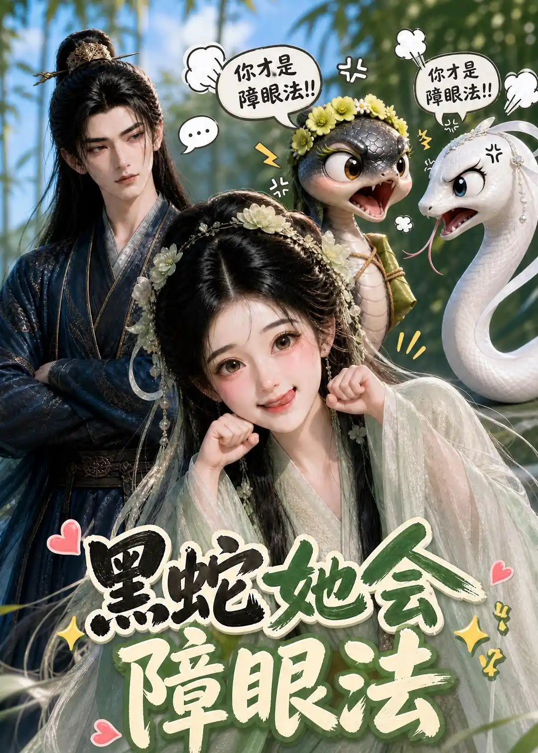 黑蛇她会障眼法