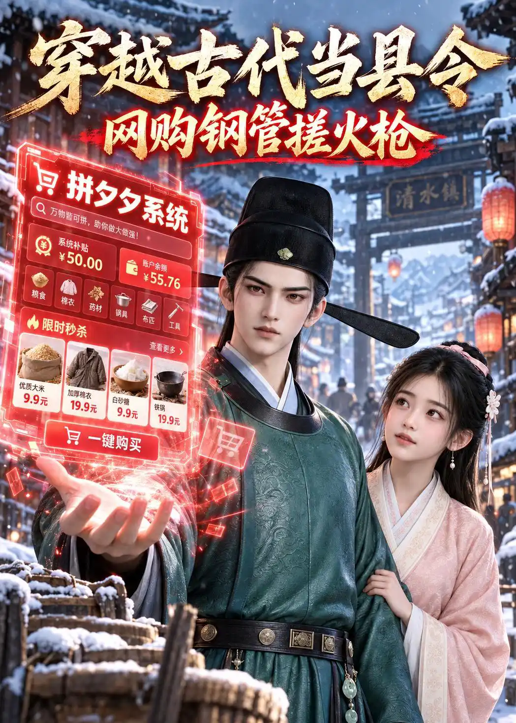穿越古代当县令，网购钢管搓火枪
