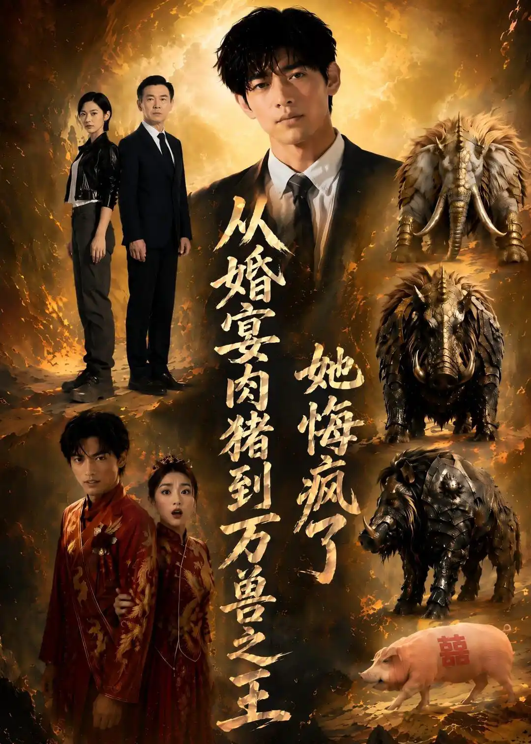 从婚宴肉猪到万兽之王，她悔疯了