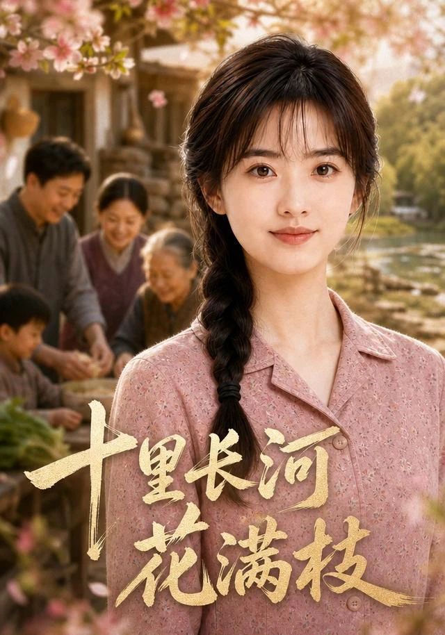 十里长河花满枝