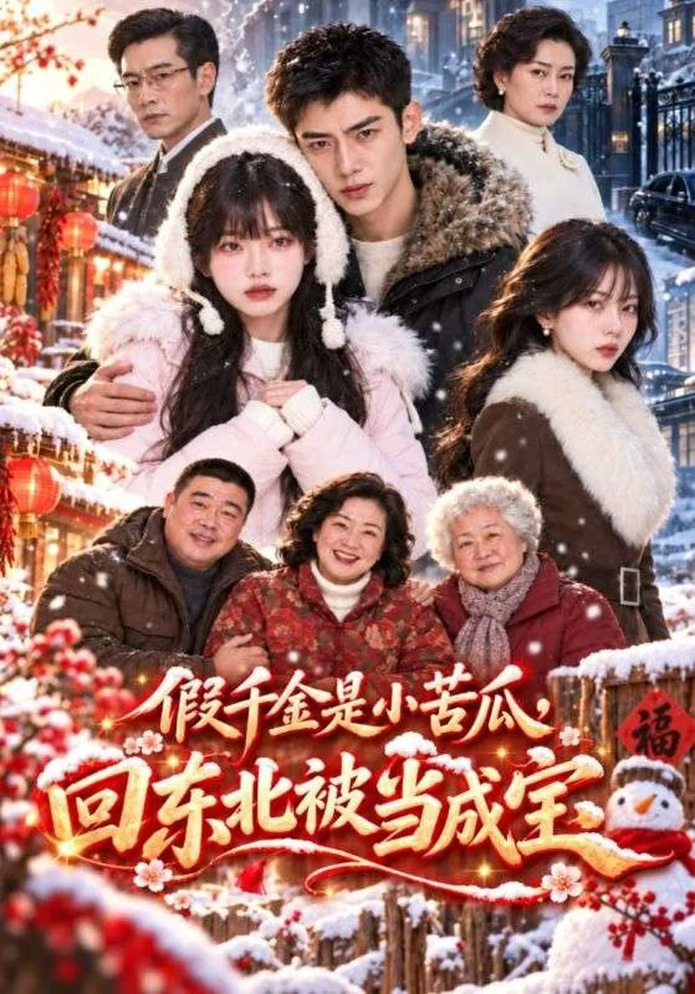 假千金是小苦瓜，回东北被当成宝