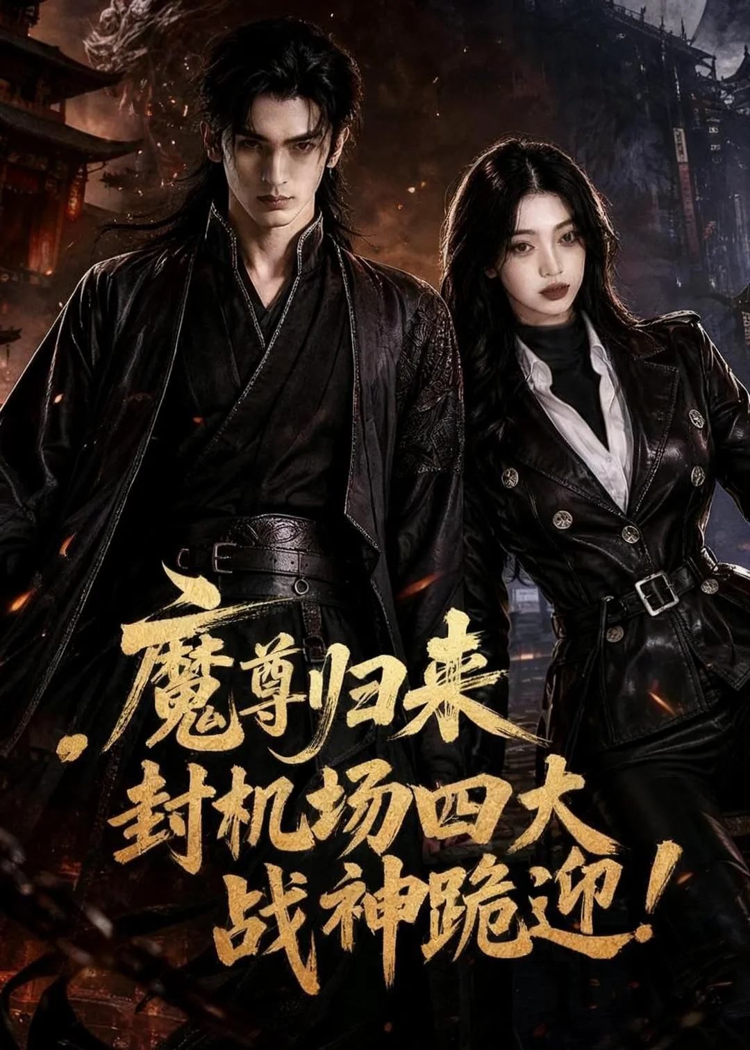 魔尊归来，封机场四大战神跪迎！