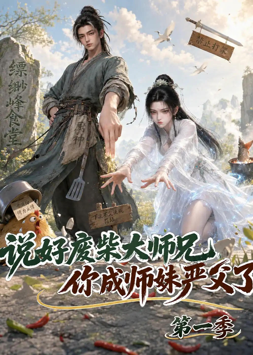 说好废柴大师兄，你成师妹严父了第一季