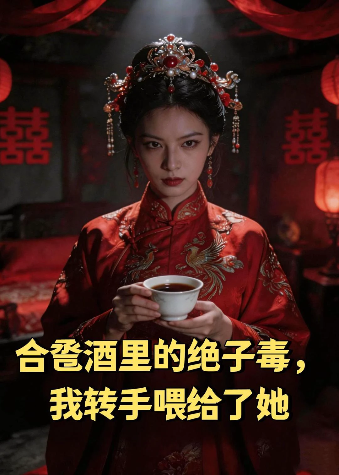 合卺酒里的绝子毒，我转手喂给了她