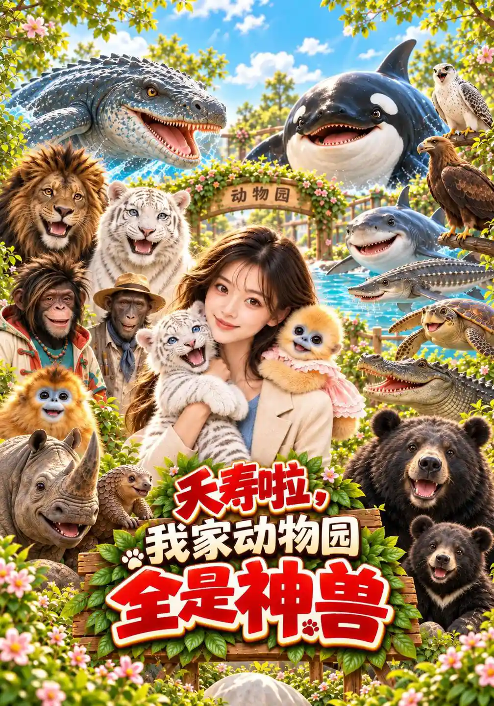 夭寿啦，我家动物园全是神兽