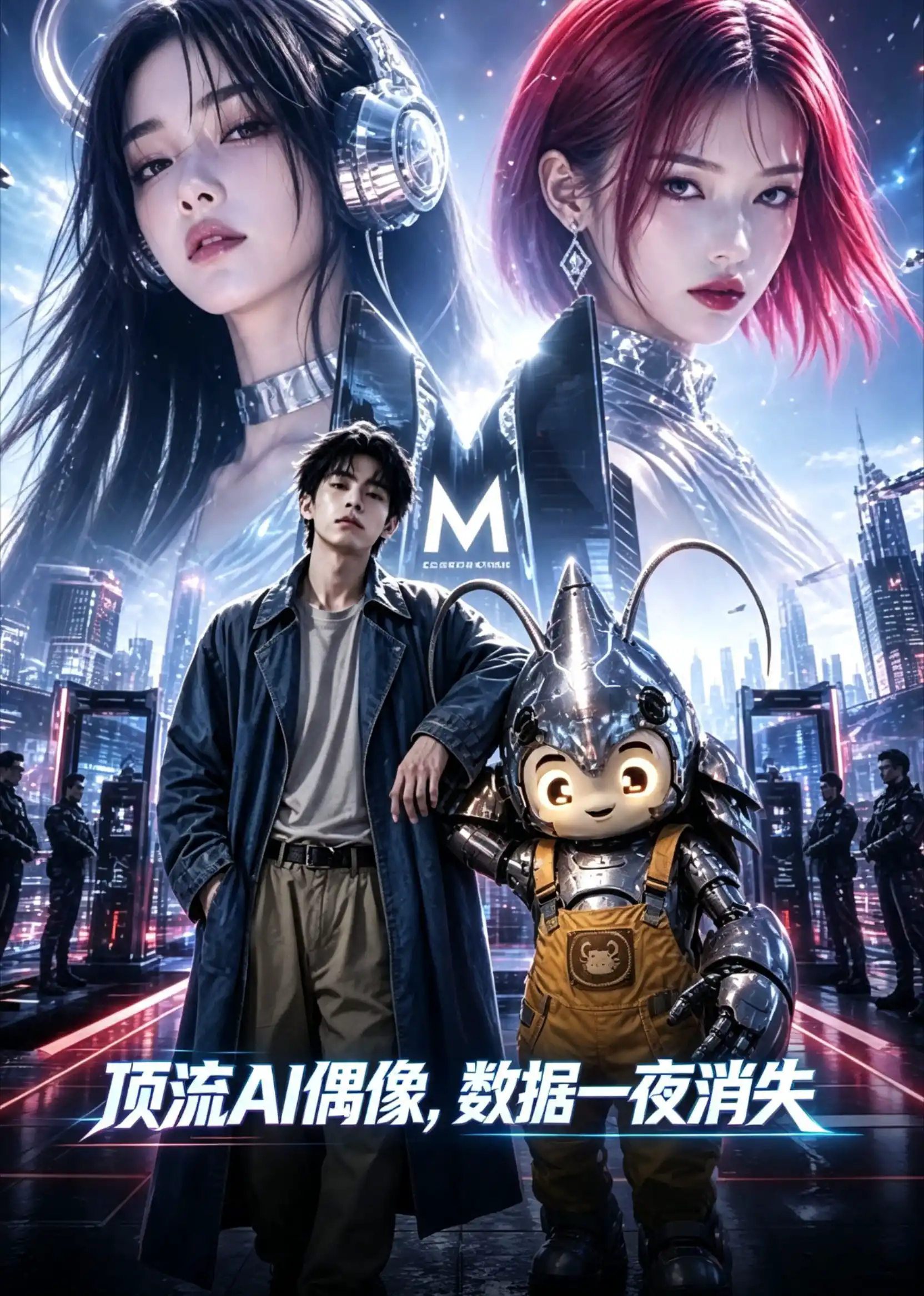顶流AI偶像，数据一夜消失