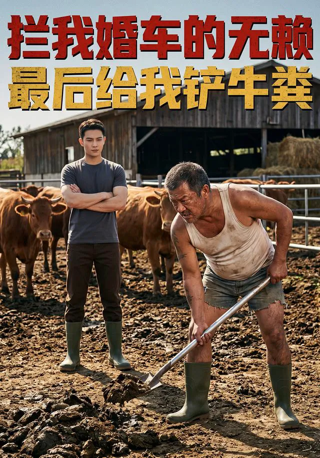 拦我婚车的无赖，最后给我铲牛粪