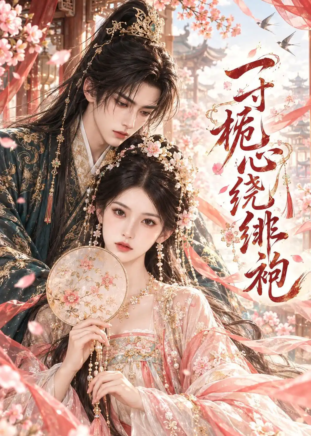一寸栀心绕绯袍
