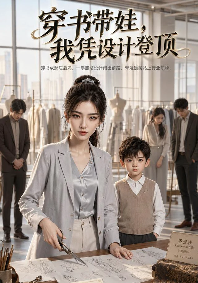 穿书带娃，我凭设计登顶