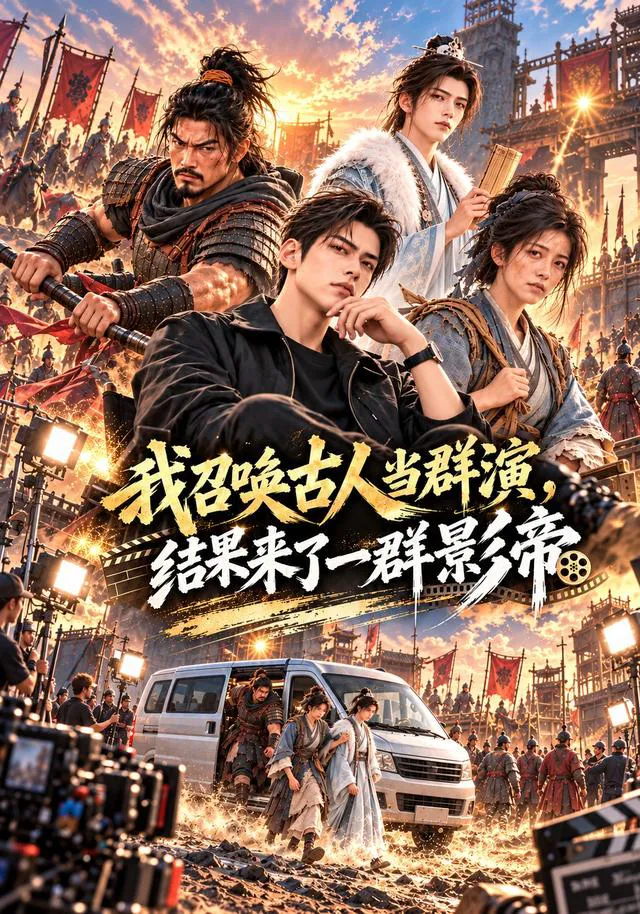 我召唤古人当群演，结果来了一群影帝