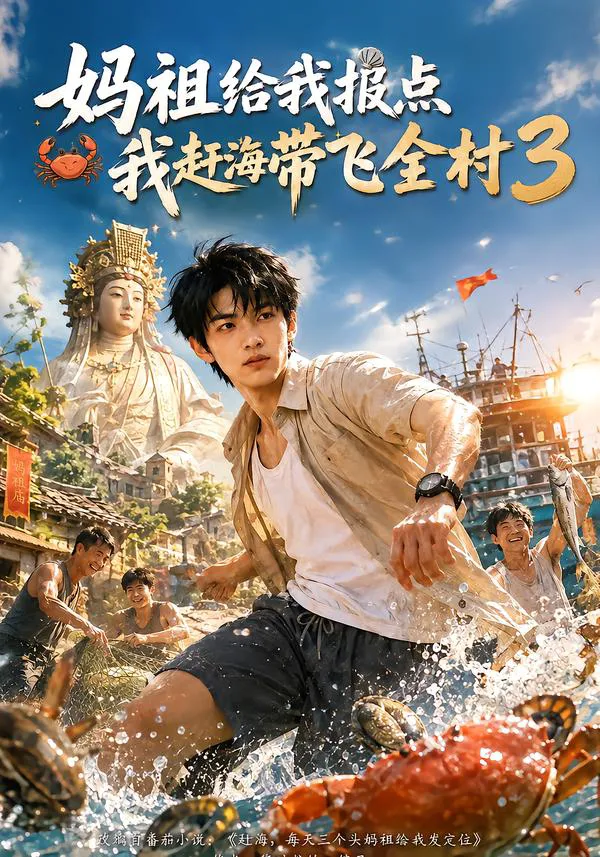 妈祖给我报点，我赶海带飞全村3
