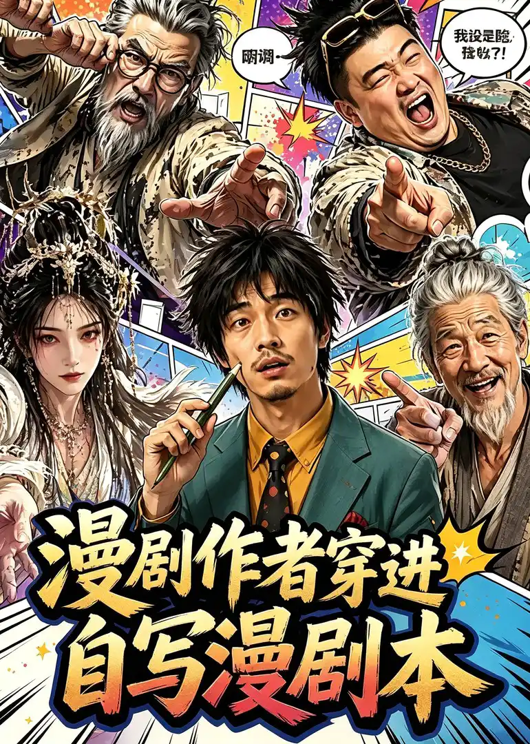 漫剧作者穿进自写漫剧本