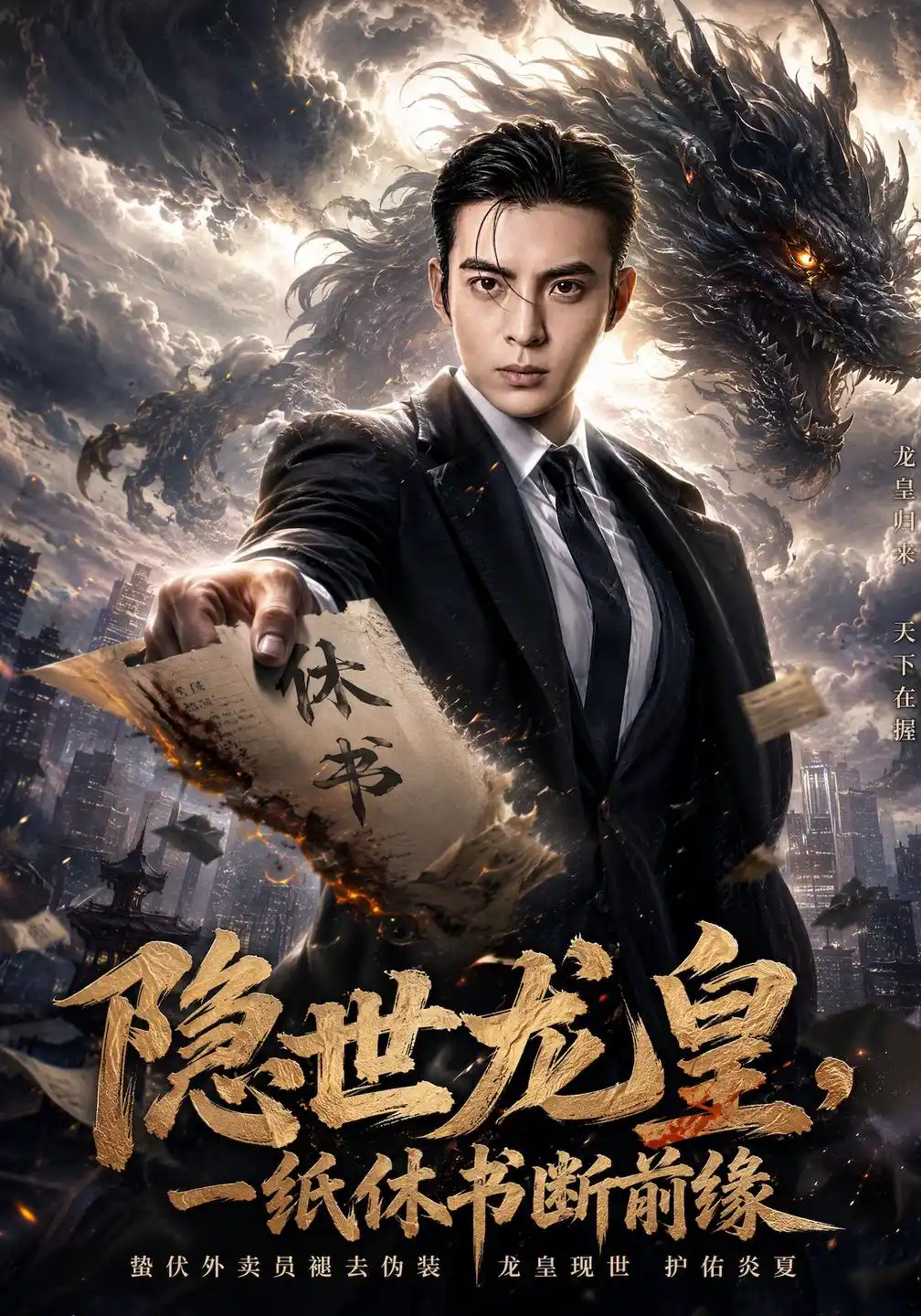 隐世龙皇，一纸休书断前缘