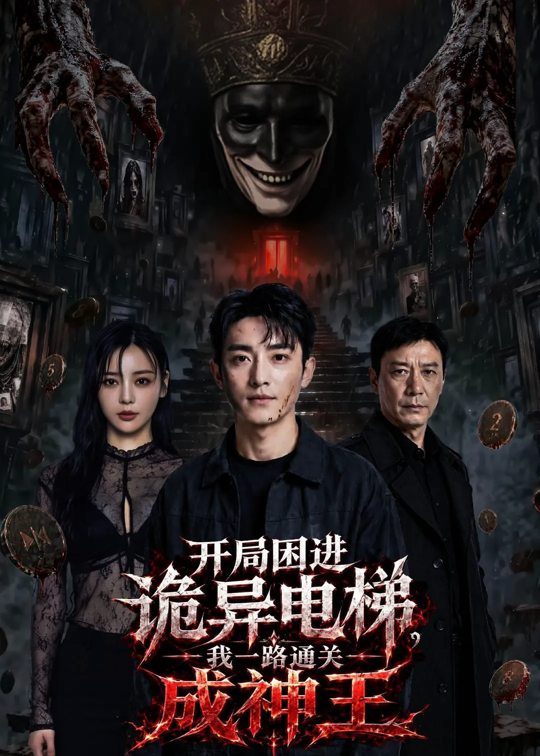 开局困进诡异电梯，我杀回关成神王