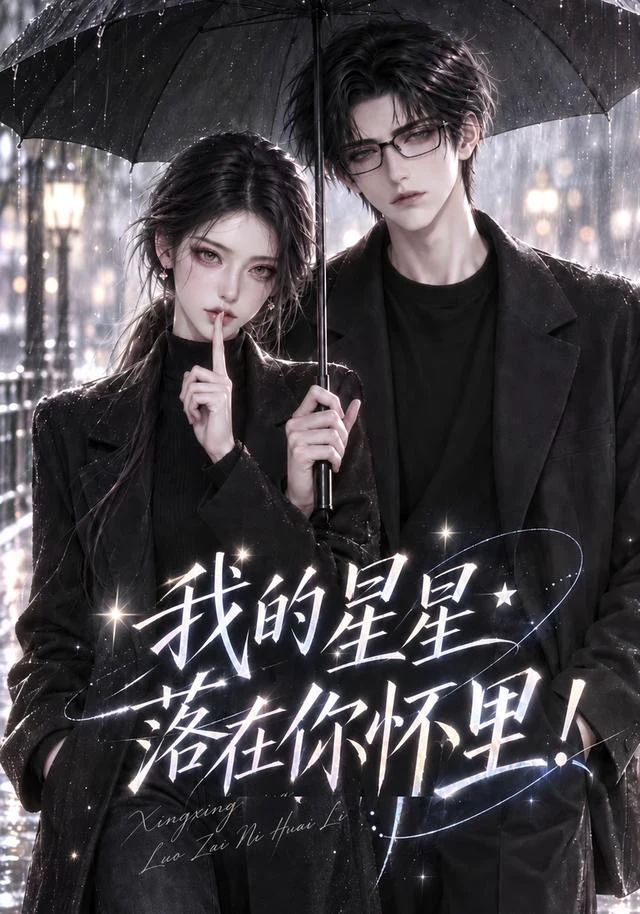 我的星星落在你怀里！