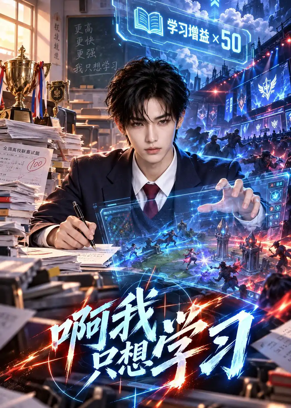 啊我只想学习
