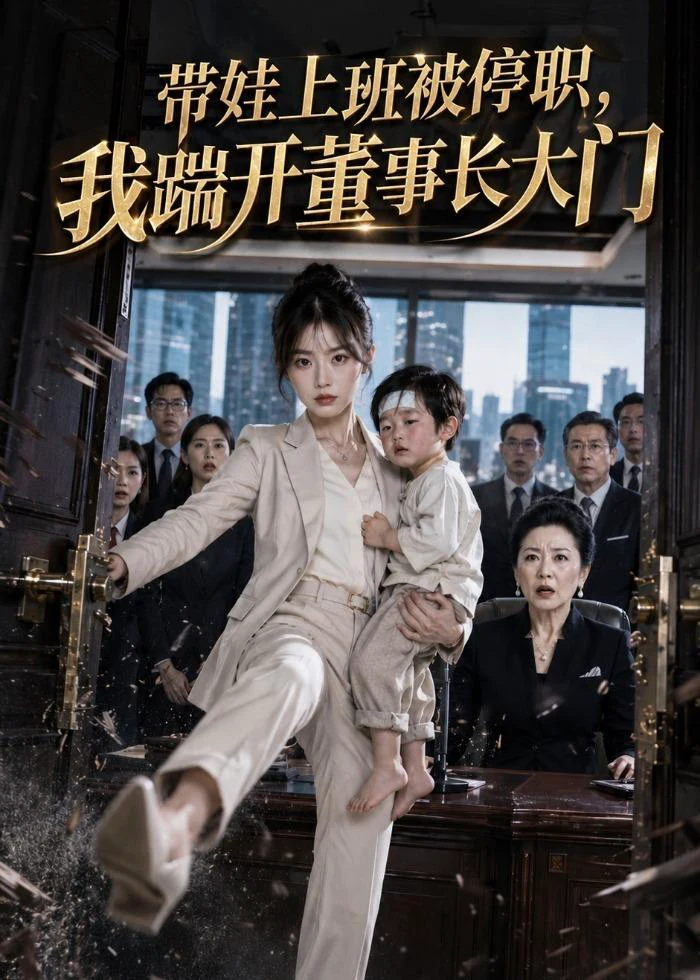 带娃上班被停职，我踹开董事长大门