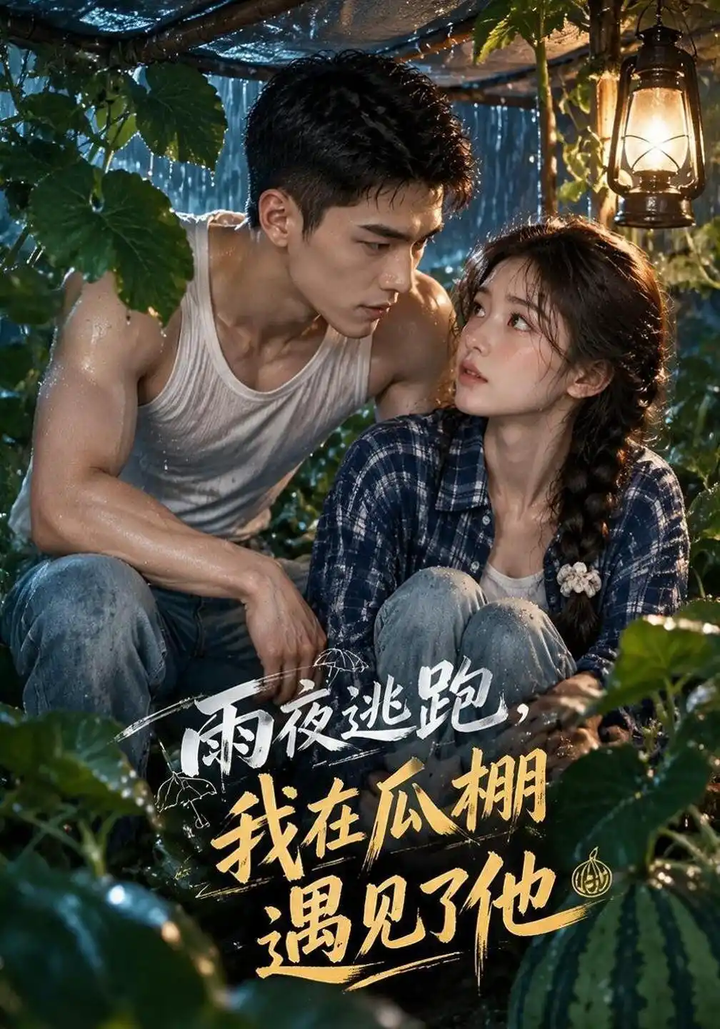 雨夜逃跑，我在瓜棚遇见了他
