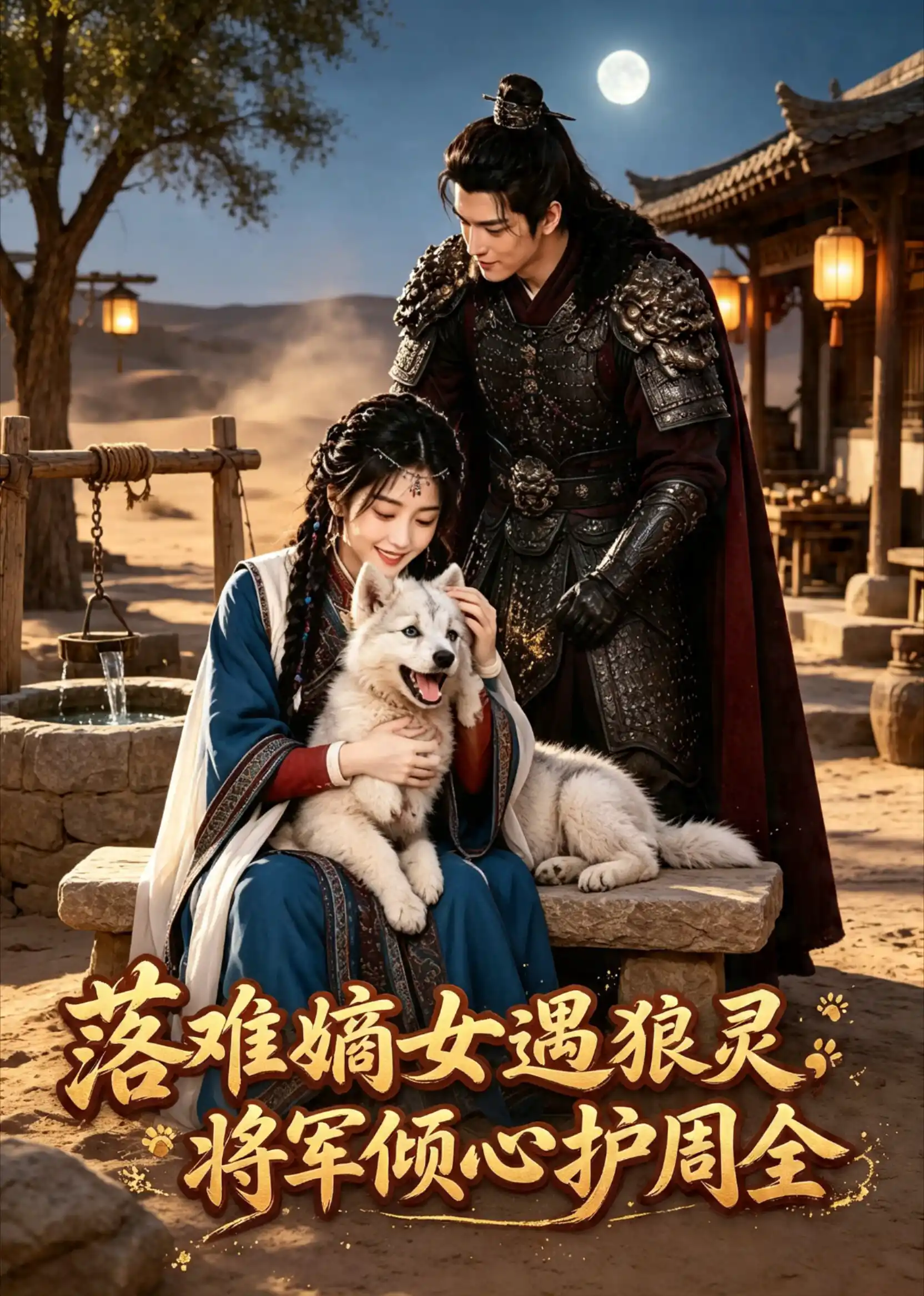 落难嫡女遇狼灵，将军倾心护周全