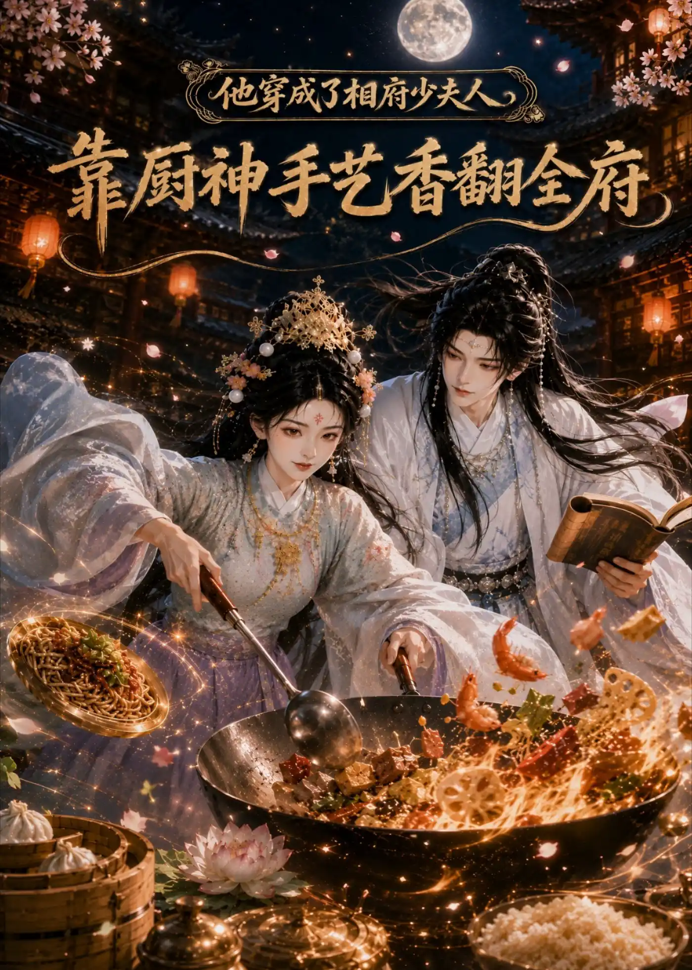 他穿成了相府少夫人，靠厨神手艺香翻全府