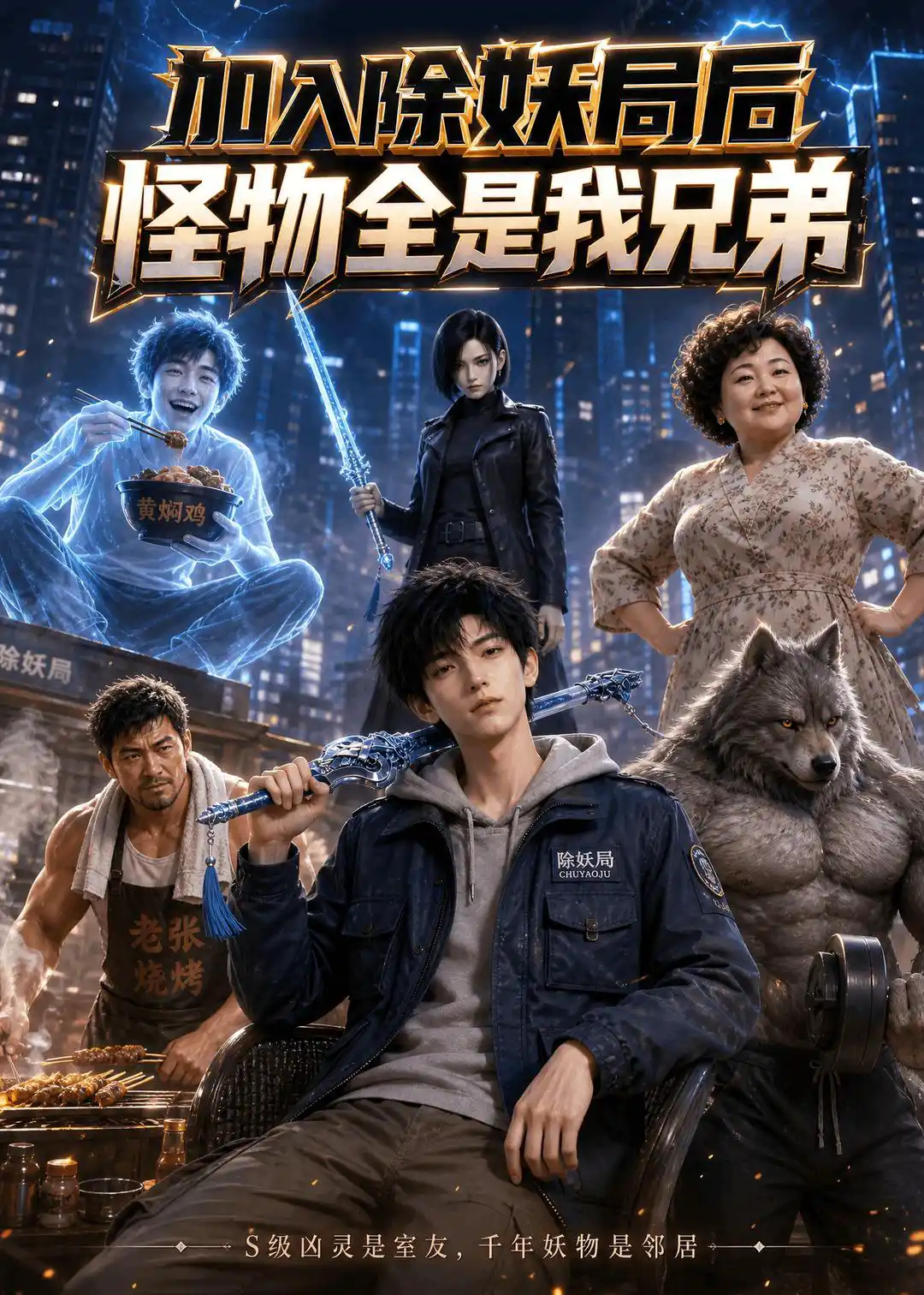 加入除妖局后，怪物全是我兄弟