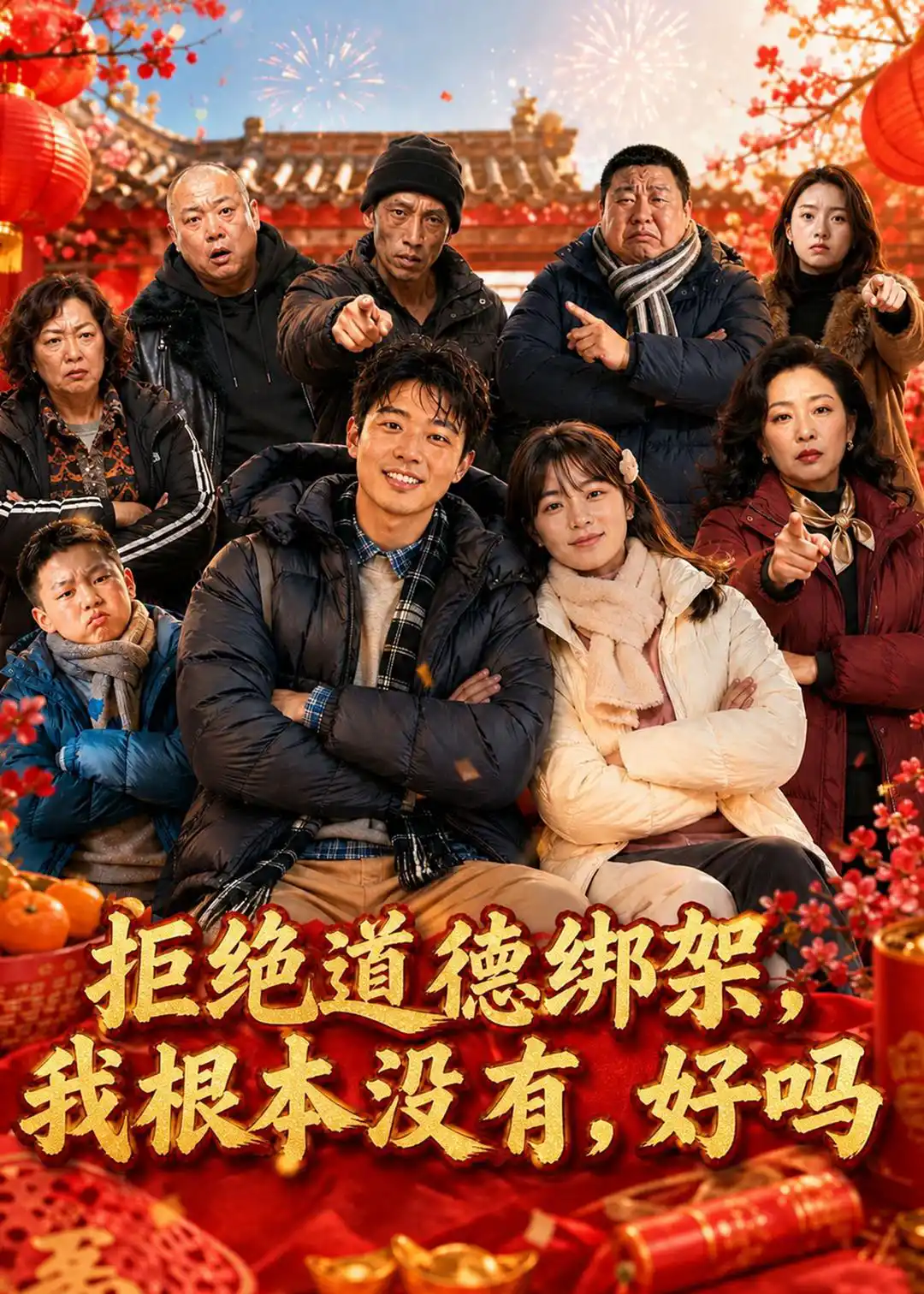 拒绝道德绑架，我根本没有，好吗