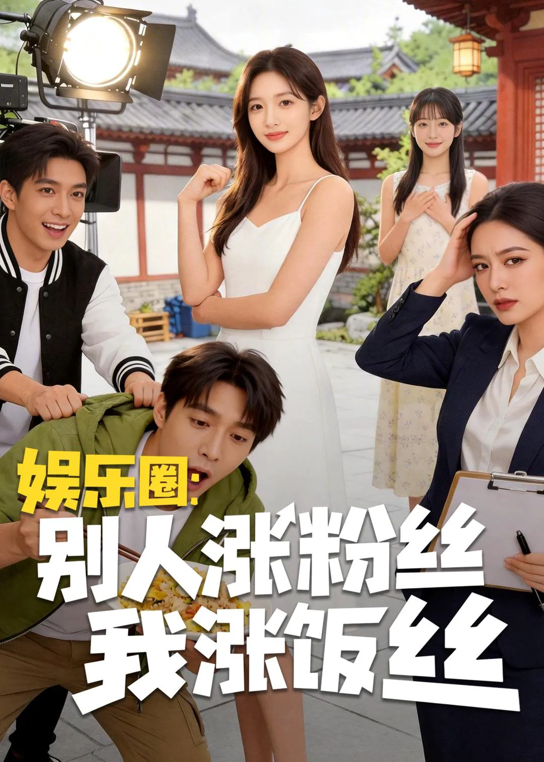 娱乐圈：别人涨粉丝我涨饭丝