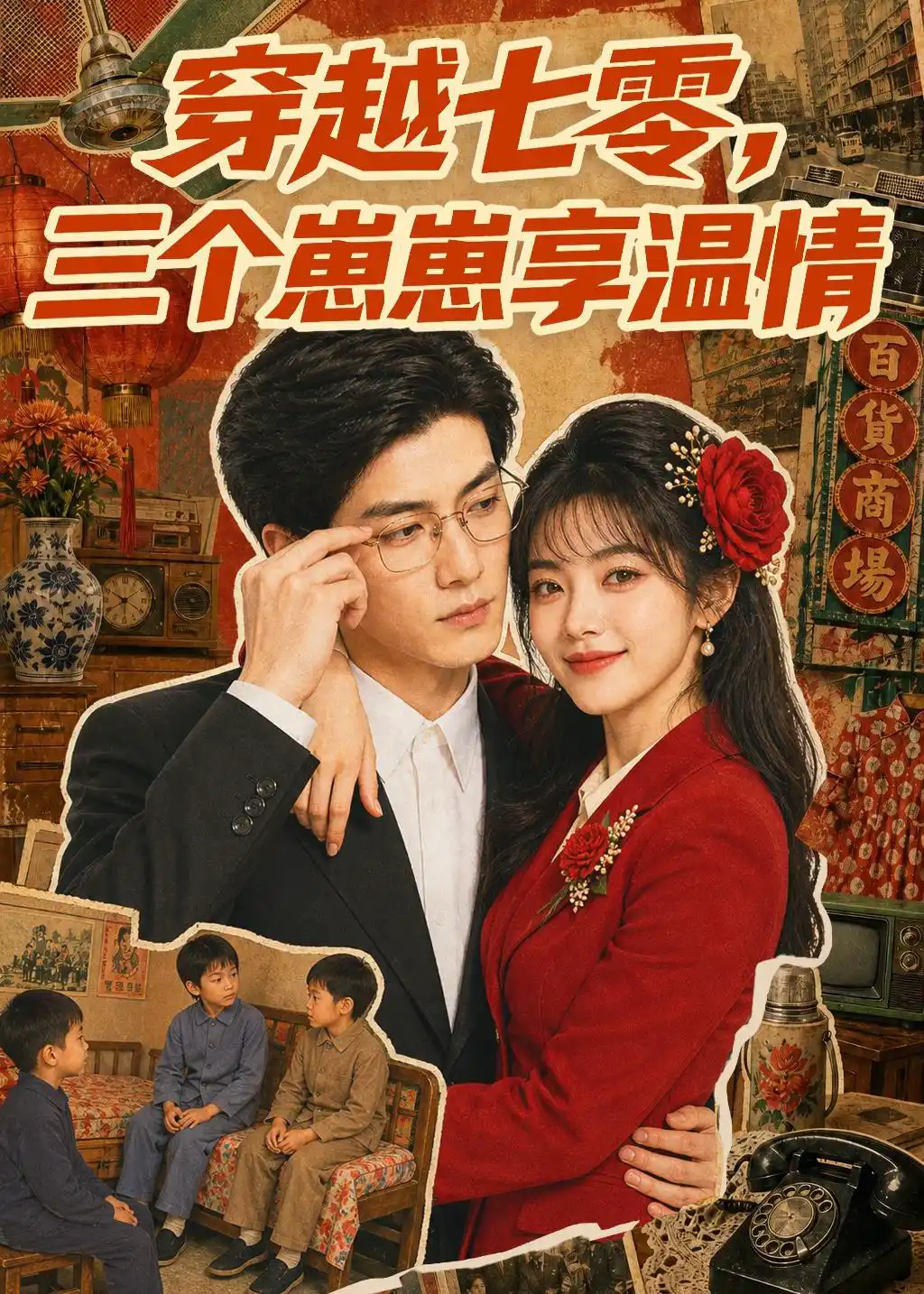 穿越七零，三个崽崽享温情
