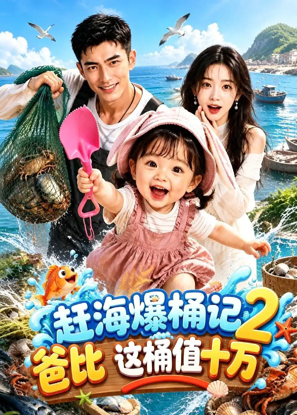 赶海爆桶记：爸比这桶值十万2