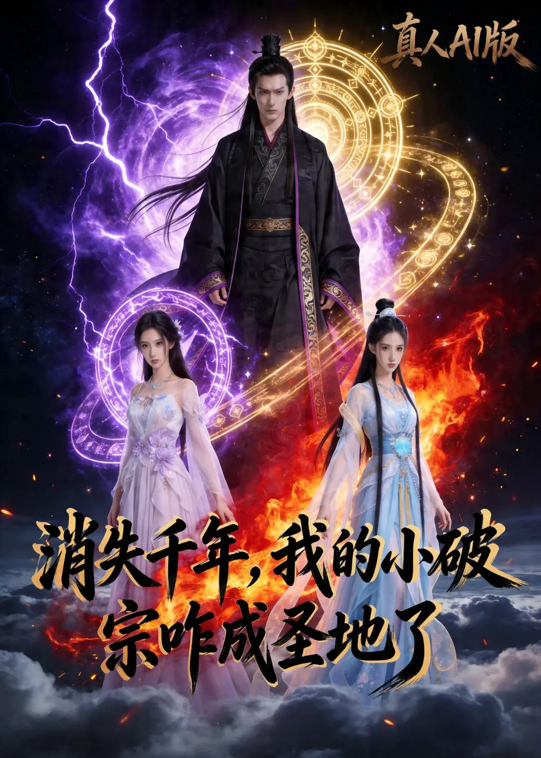 消失千年，我的小破宗咋成圣地了真人AI版