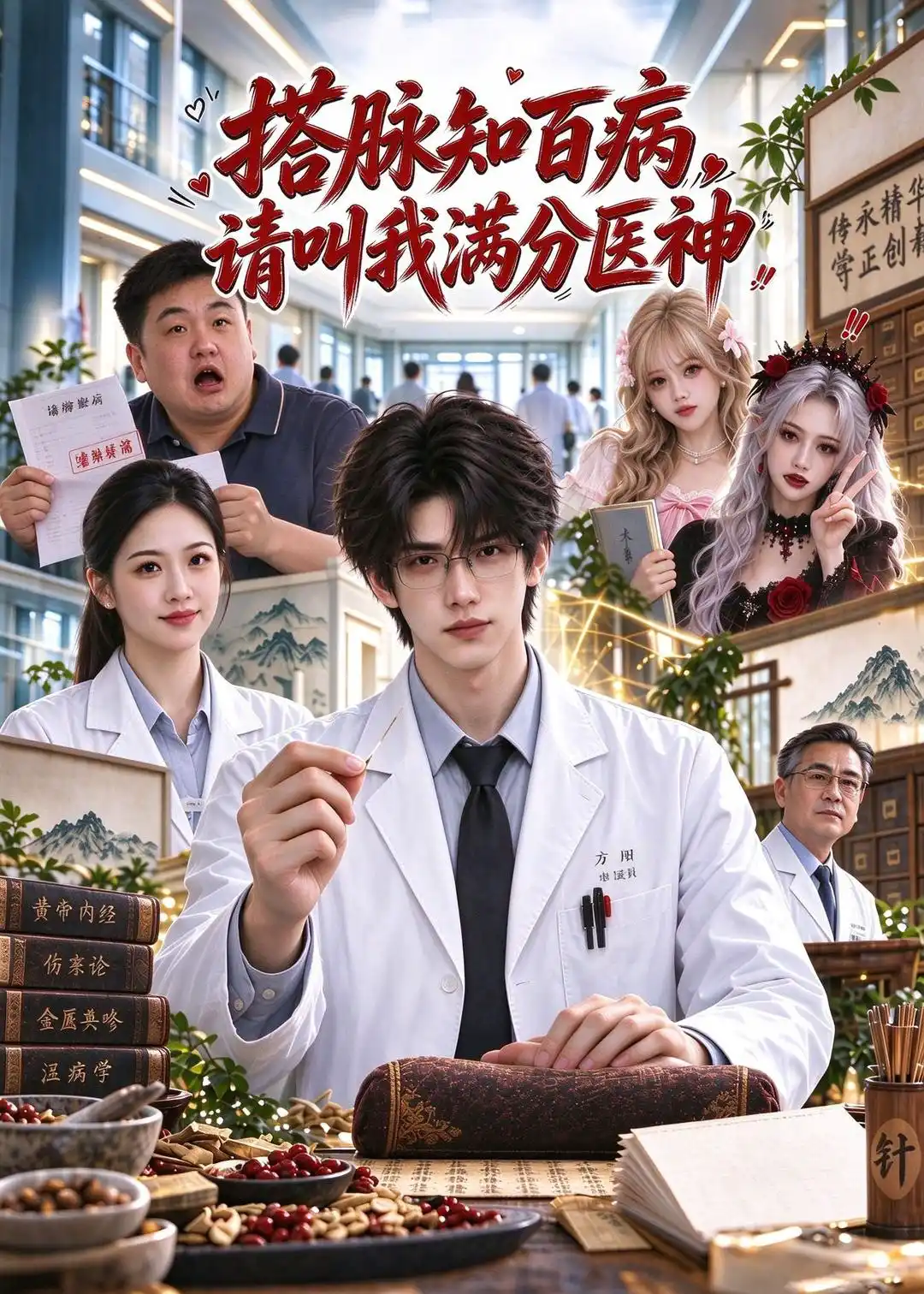 搭脉知百病，请叫我满分医神