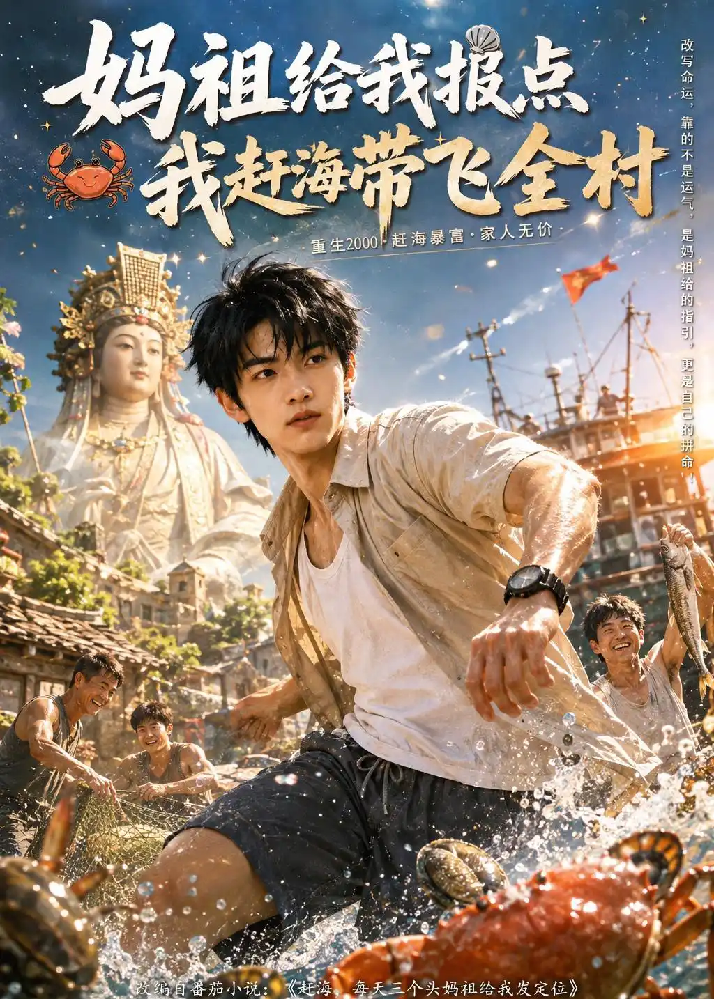 妈祖给我报点，我赶海带飞全村