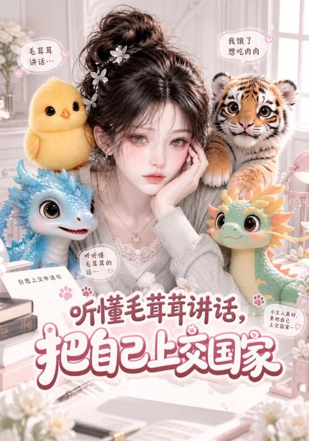 听懂毛茸茸讲话，把自己上交国家