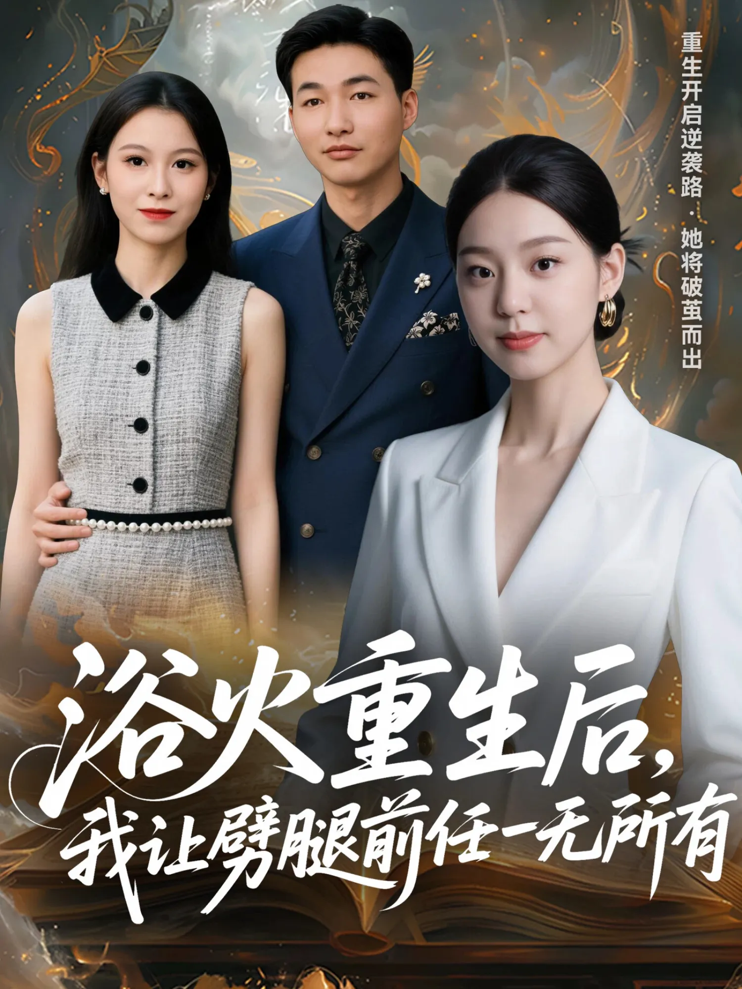 浴火重生后，我让劈腿前任一无所有＆甩掉前任后，我涅槃重生了