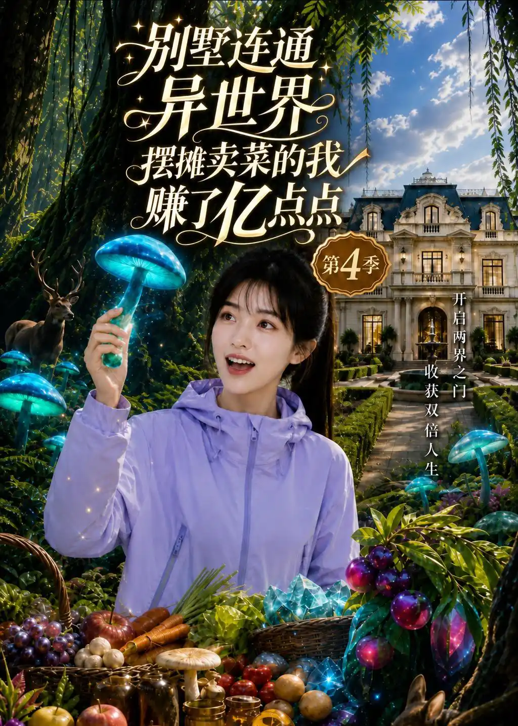 别墅连通异世界，摆摊卖菜的我赚了亿点点