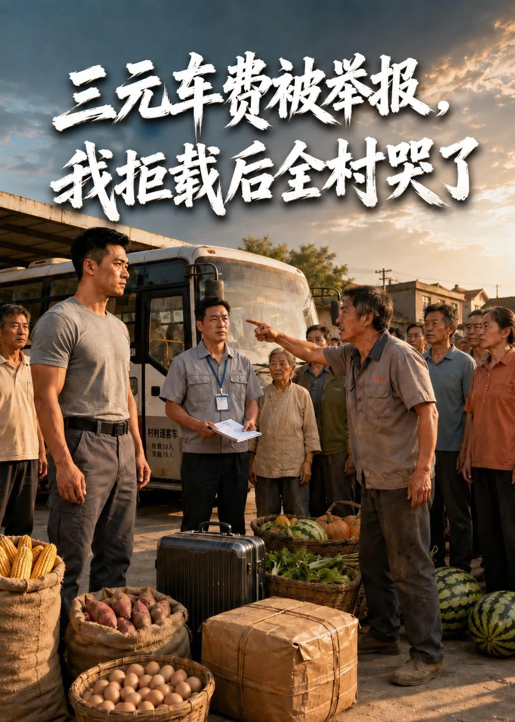 三元车费被举报，我拒载后全村哭了