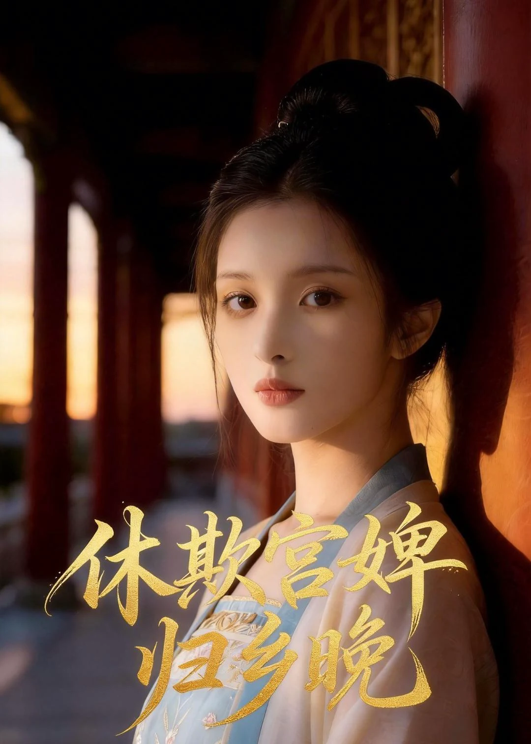 休欺宫婢归乡晚