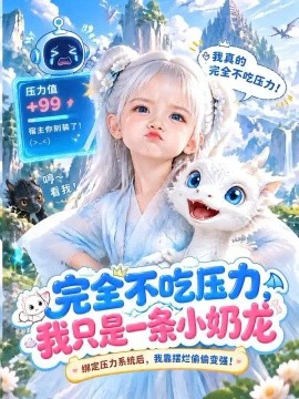 完全不吃压力，我只是一条小奶龙